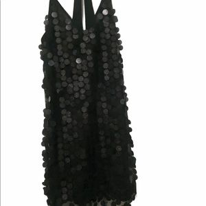 Black shimmering sexy party dress with band new tag.